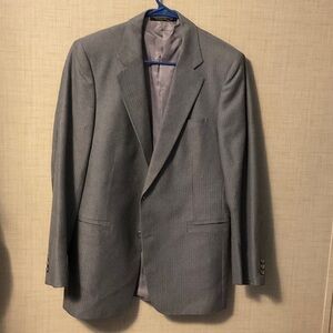 Elegant Gray Men's Blazer